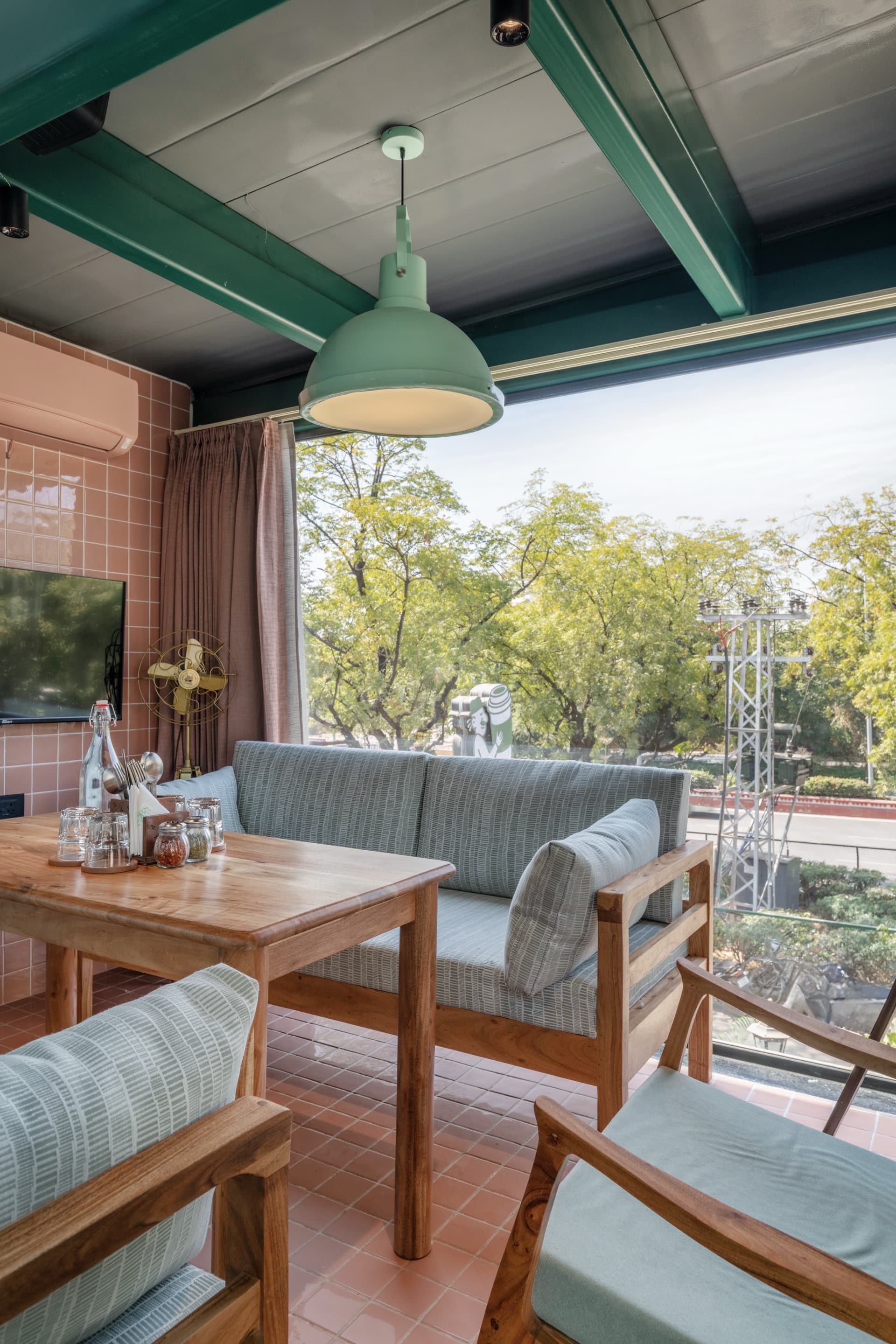 Lounge mood lighting