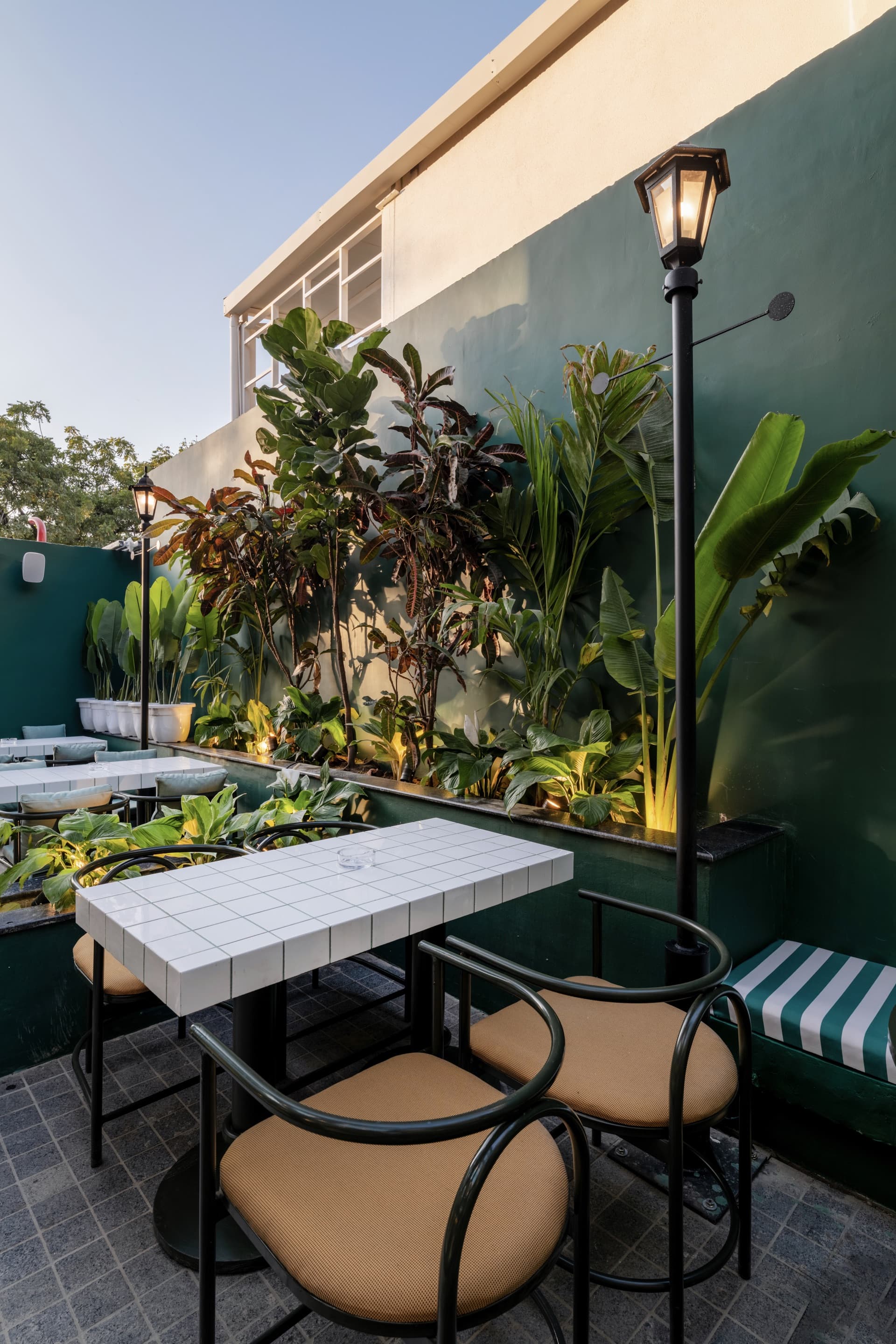 Outdoor seating area